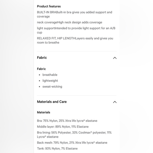 Lululemon Fully Flexed 2-in-1 Tank in Ruby Size 4 Small - Picture 10 of 11